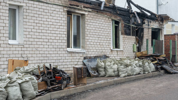 Professional Soot Cleanup technician working in Middleburg, PA